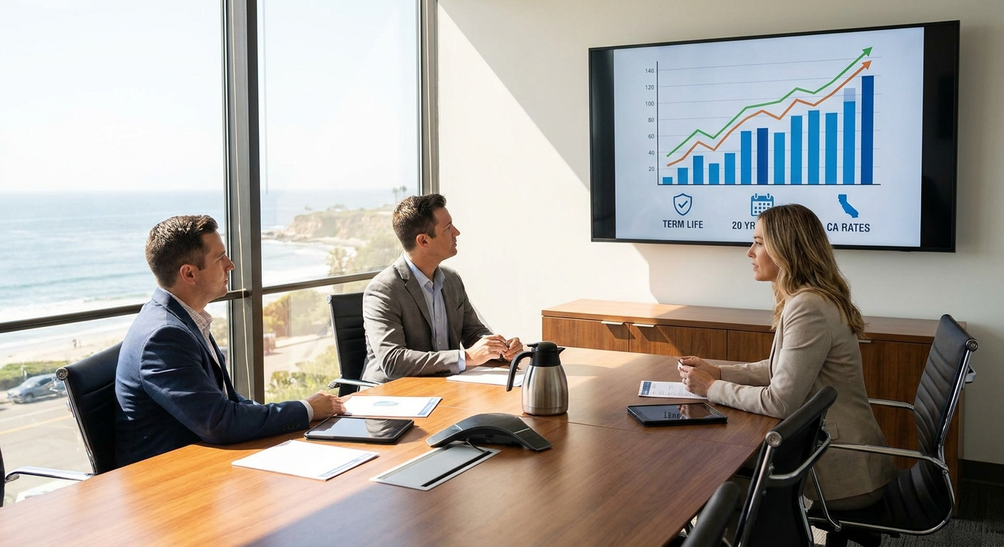 20 year term life insurance california rates - California insurance guide