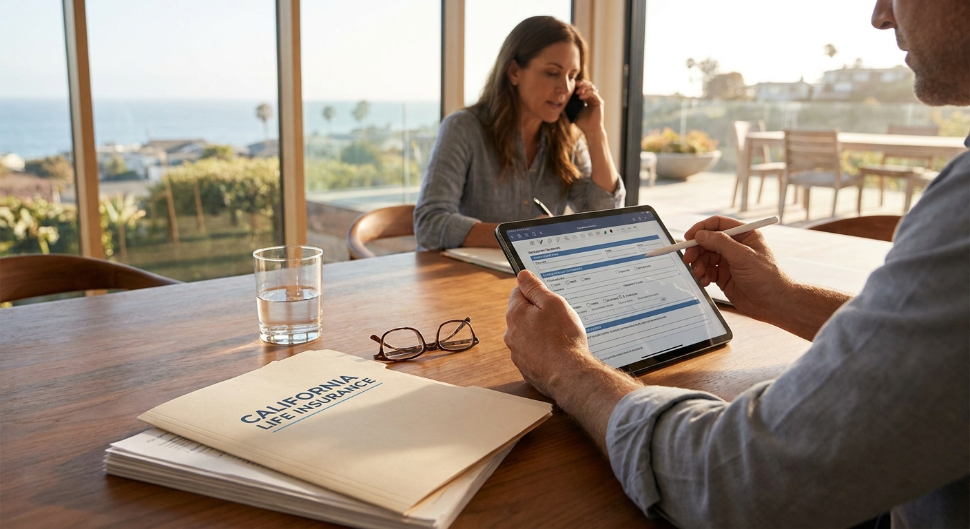 california life insurance application process - California insurance guide